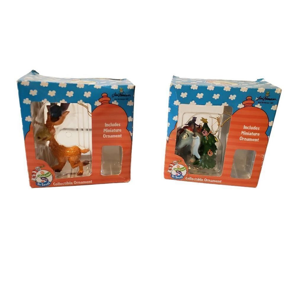 Dr Suess Ornaments (2)